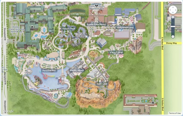 California Disney Adventure Map_abandme