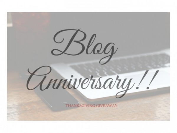 Blog Anniversary