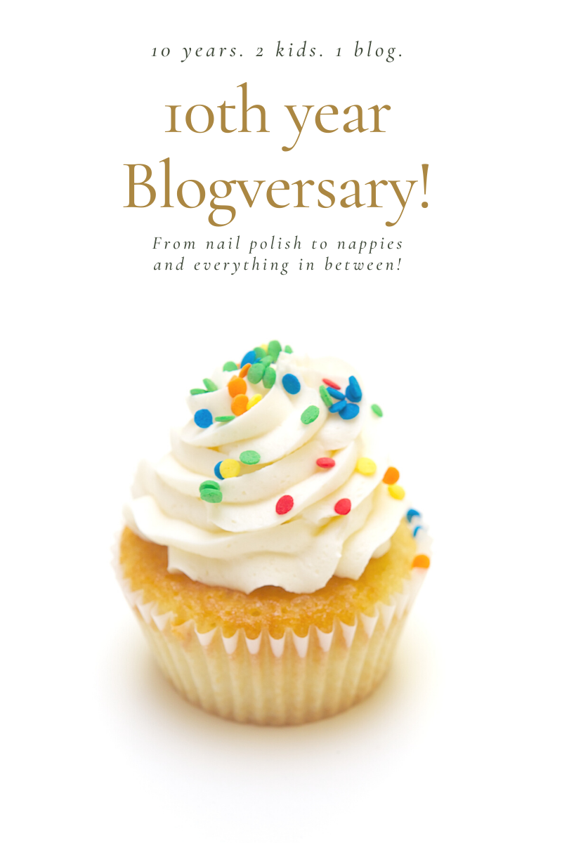 10th Blog Anniversary Graphic